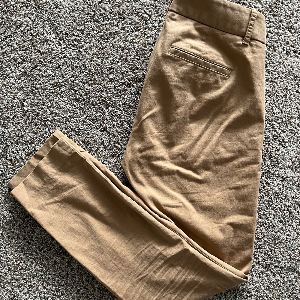 JCrew Frankie Chinos Tan Size 0